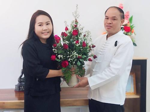 พช.เมืองลำพูน ให้การต้อนรับนายดลภาค เนตรใส ในโอกาสย้ายมาดำรงตำแหน่งนายอำเภอเมืองลำพูน จังหวัดลำพูน